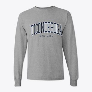 Ticonderoga New York Traditional Classic Long Sleeve T-Shirt