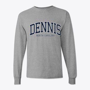 Dennis North Carolina Traditional Classic Long Sleeve T-Shirt