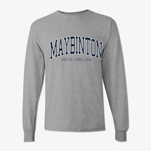 Maybinton South Carolina Traditional Classic Long Sleeve T-Shirt