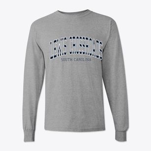 Lewis Crossroads South Carolina Traditional Classic Long Sleeve T-Shirt