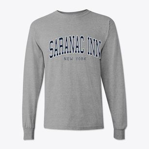 Saranac Inn New York Traditional Classic Long Sleeve T-Shirt