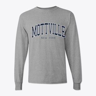 Mottville New York Traditional Classic Long Sleeve T-Shirt