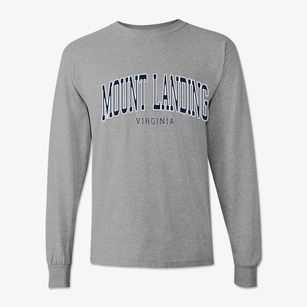 Mount Landing Virginia Traditional Classic Long Sleeve T-Shirt