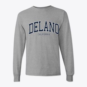 Delano California Traditional Classic Long Sleeve T-Shirt