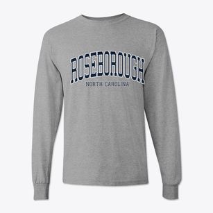 Roseborough North Carolina Traditional Classic Long Sleeve T-Shirt