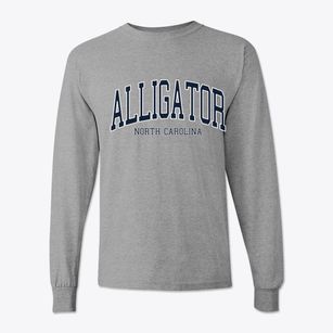 Alligator North Carolina Traditional Classic Long Sleeve T-Shirt