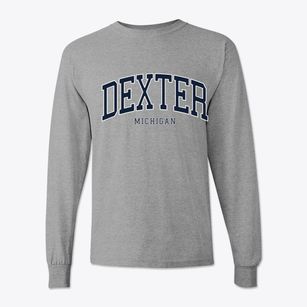 Dexter Michigan Traditional Classic Long Sleeve T-Shirt