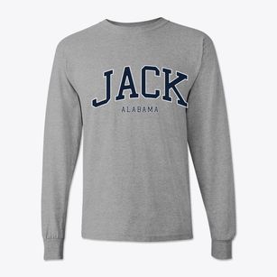 Jack Alabama Traditional Classic Long Sleeve T-Shirt