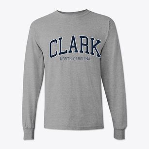 Clark North Carolina Traditional Classic Long Sleeve T-Shirt