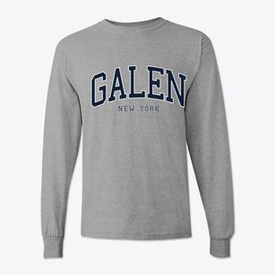 Galen New York Traditional Classic Long Sleeve T-Shirt