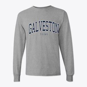 Galveston Texas Traditional Classic Long Sleeve T-Shirt