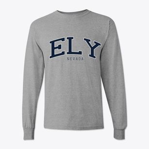 Ely Nevada Traditional Classic Long Sleeve T-Shirt