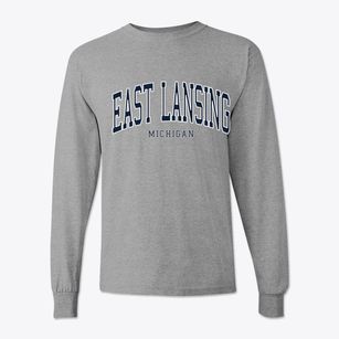 East Lansing Michigan Traditional Classic Long Sleeve T-Shirt