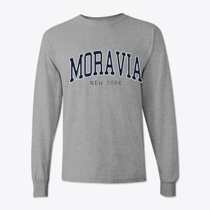 Moravia New York Traditional Classic Long Sleeve T-Shirt