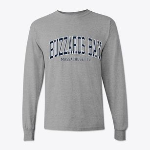 Buzzards Bay Massachusetts Traditional Classic Long Sleeve T-Shirt