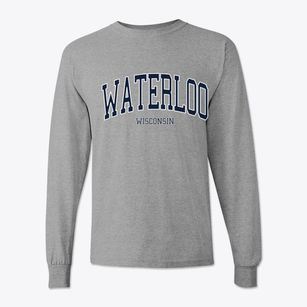 Waterloo Wisconsin Traditional Classic Long Sleeve T-Shirt