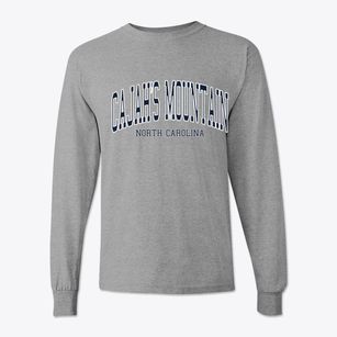 Cajah's Mountain North Carolina Traditional Classic Long Sleeve T-Shirt