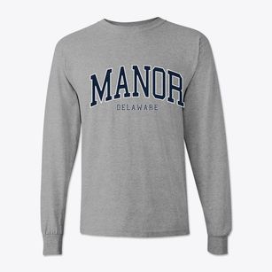 Manor Delaware Traditional Classic Long Sleeve T-Shirt