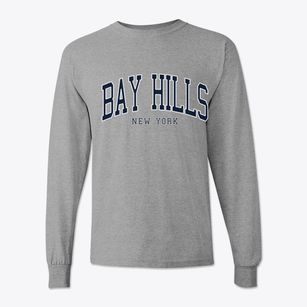 Bay Hills New York Traditional Classic Long Sleeve T-Shirt
