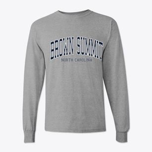Brown Summit North Carolina Traditional Classic Long Sleeve T-Shirt