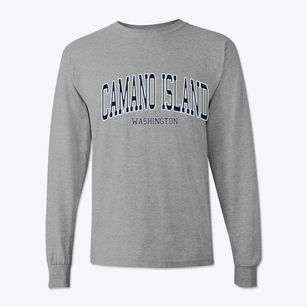 Camano Island Washington Traditional Classic Long Sleeve T-Shirt
