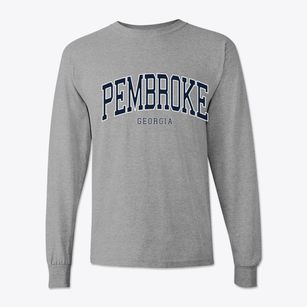 Pembroke Georgia Traditional Classic Long Sleeve T-Shirt