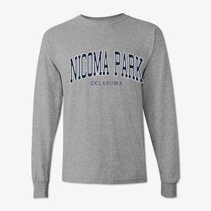 Nicoma Park Oklahoma Traditional Classic Long Sleeve T-Shirt