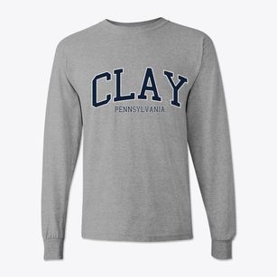 Clay Pennsylvania Traditional Classic Long Sleeve T-Shirt
