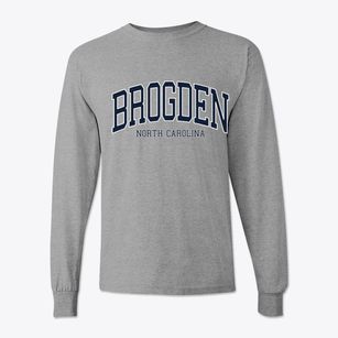 Brogden North Carolina Traditional Classic Long Sleeve T-Shirt