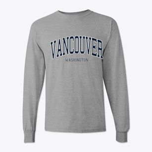 Vancouver Washington Traditional Classic Long Sleeve T-Shirt