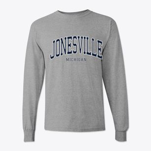 Jonesville Michigan Traditional Classic Long Sleeve T-Shirt