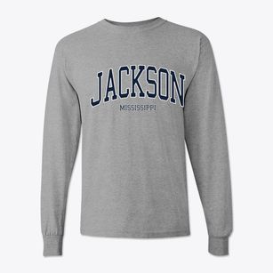 Jackson Mississippi Traditional Classic Long Sleeve T-Shirt