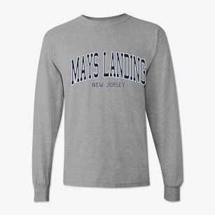 Mays Landing New Jersey Traditional Classic Long Sleeve T-Shirt