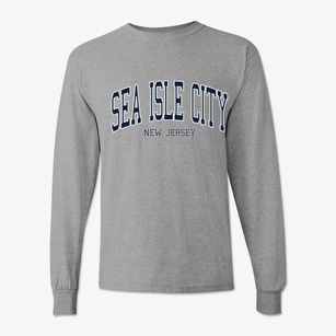 Sea Isle City New Jersey Traditional Classic Long Sleeve T-Shirt