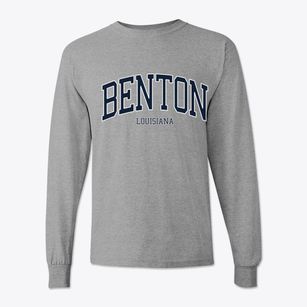 Benton Louisiana Traditional Classic Long Sleeve T-Shirt