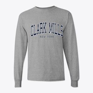 Clark Mills New York Traditional Classic Long Sleeve T-Shirt