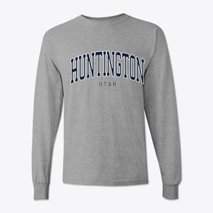 Huntington Utah Traditional Classic Long Sleeve T-Shirt