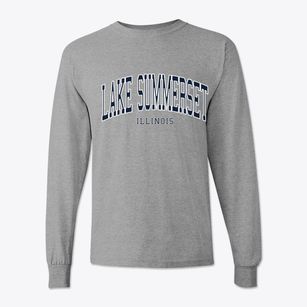 Lake Summerset Illinois Traditional Classic Long Sleeve T-Shirt