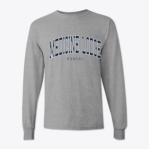 Medicine Lodge Kansas Traditional Classic Long Sleeve T-Shirt