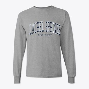 Laurel Springs New Jersey Traditional Classic Long Sleeve T-Shirt