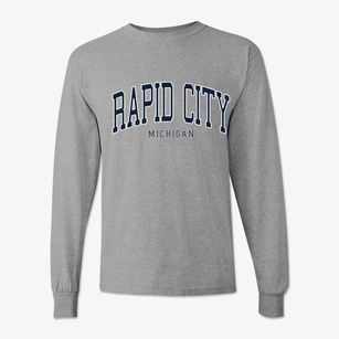 Rapid City Michigan Traditional Classic Long Sleeve T-Shirt