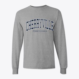 Cherryville Pennsylvania Traditional Classic Long Sleeve T-Shirt
