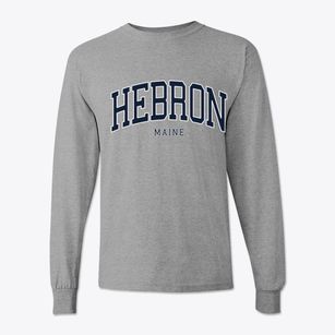 Hebron Maine Traditional Classic Long Sleeve T-Shirt