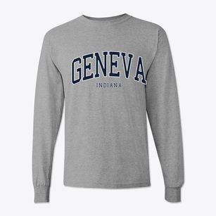 Geneva Indiana Traditional Classic Long Sleeve T-Shirt