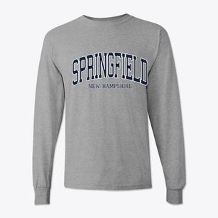 Springfield New Hampshire Traditional Classic Long Sleeve T-Shirt