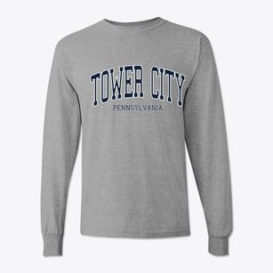 Tower City Pennsylvania Traditional Classic Long Sleeve T-Shirt