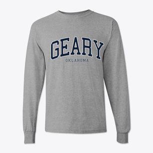 Geary Oklahoma Traditional Classic Long Sleeve T-Shirt