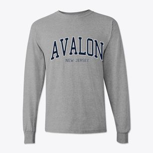 Avalon New Jersey Traditional Classic Long Sleeve T-Shirt