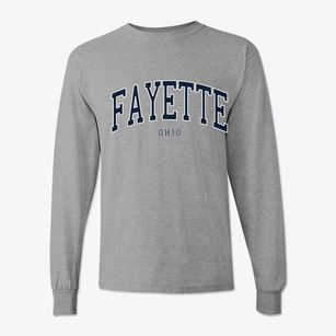 Fayette Ohio Traditional Classic Long Sleeve T-Shirt