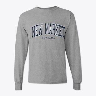 New Market Alabama Traditional Classic Long Sleeve T-Shirt